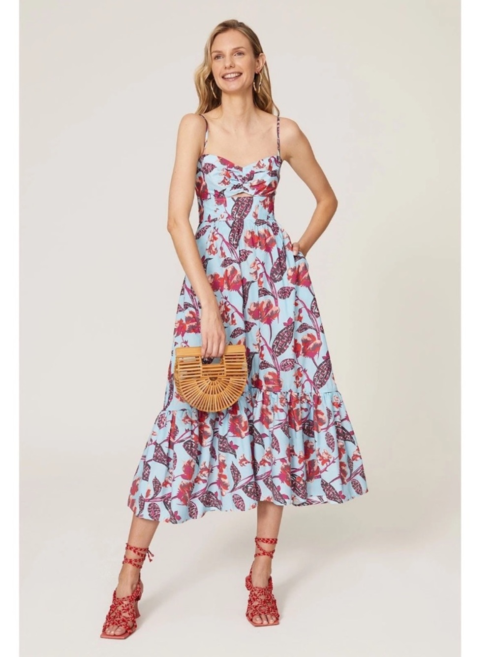 A.L.C Emilia printed dress